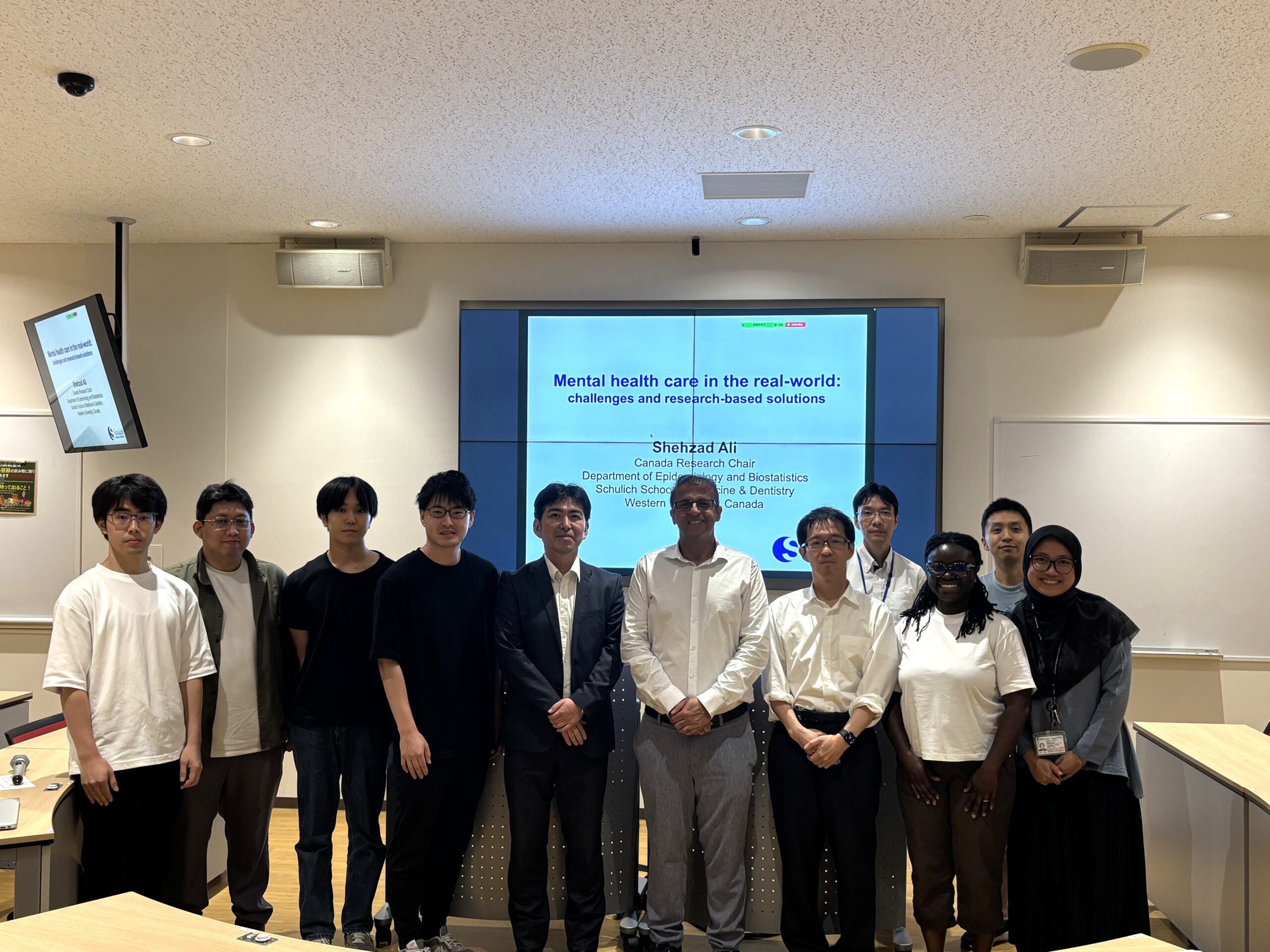 第14回ウェルビーイングラウンジ “Mental health care in the real-world: challenges and research-based solutions”